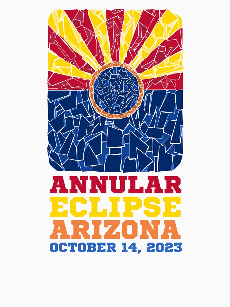 Thumbnail 4 of 4, Premium T-Shirt, Arizona Annular Eclipse 2023 designed and sold by Eclipse2024.