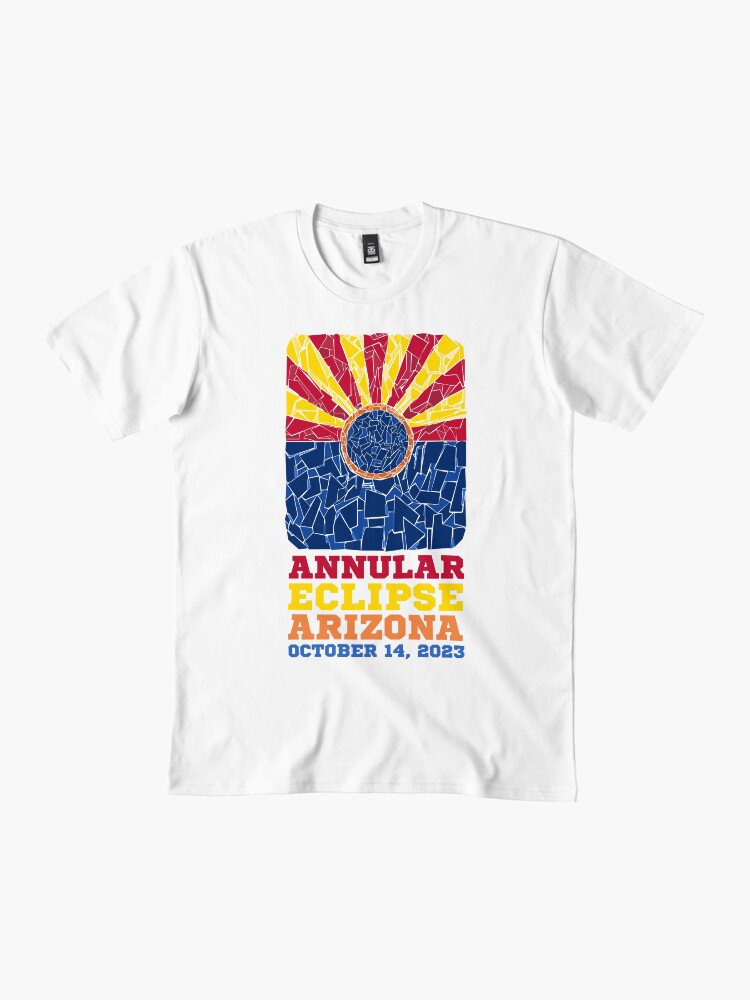 Thumbnail 2 of 4, Premium T-Shirt, Arizona Annular Eclipse 2023 designed and sold by Eclipse2024.