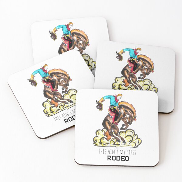 Item preview, Cowboy Bronc Rider designed and sold by ArtbyAdriane.