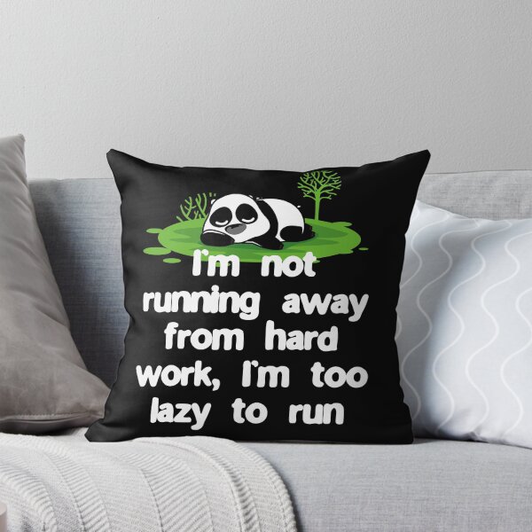 Item preview, I’m not running away from hard work, I’m too lazy to run designed and sold by Gevover.