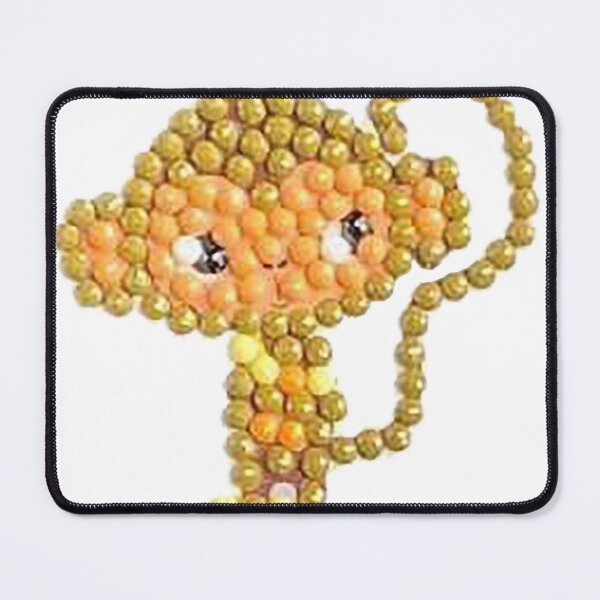 Item preview, monkey, crossstitch monkey, cartoon monkey, beaded monkey designed and sold by Nostrathomas66.