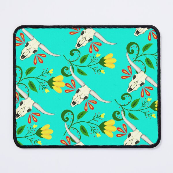 Item preview, Cow Skull Floral designed and sold by ArtbyAdriane.