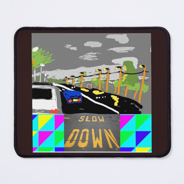 Item preview, SLOW DOWN MAN designed and sold by starfishstuff.