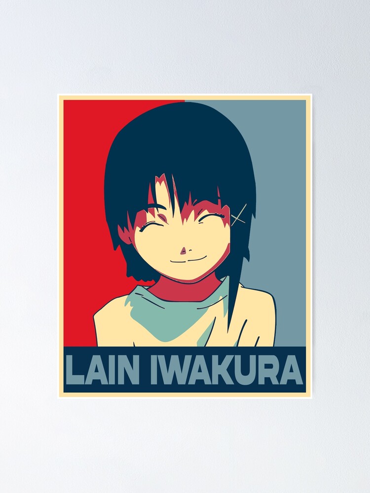 Serial Experiments Lain  Film posters minimalist, Anime titles