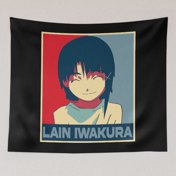 Item preview, Lain Iwakura Serial Experiments Lain - Science Fiction Anime - Anime 90s designed and sold by TheBestArt2022.