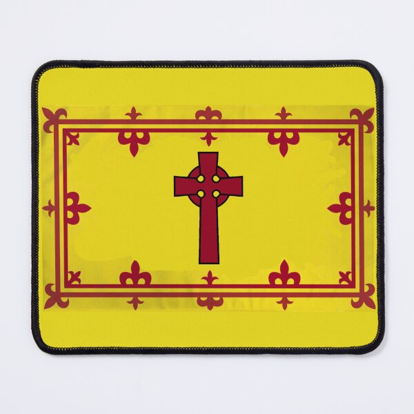 Item preview, Celtic Christian Cross Scottish Royal Banner (crois Chrìosdail Cheilteach bratach rìoghail na h-Alba) designed and sold by JonathanR1994.
