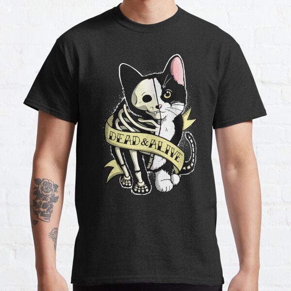 Schrodinger cat tattoo Classic T-Shirt