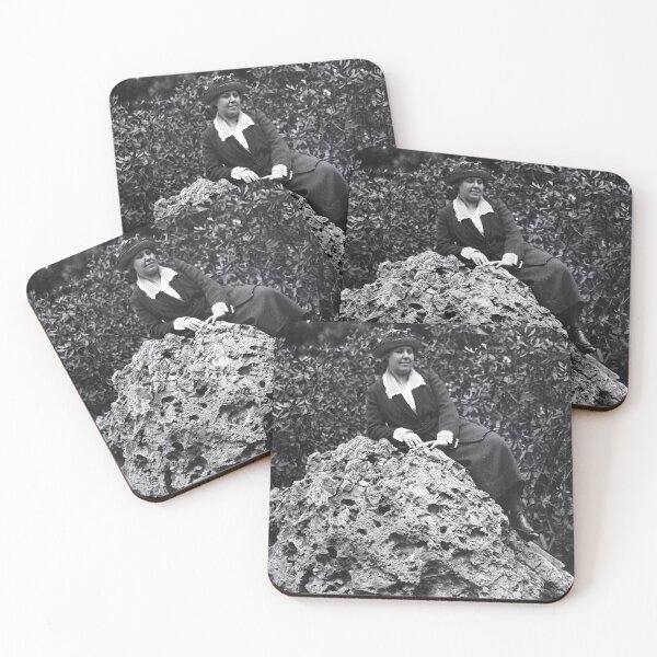 Item preview, Vintage Woman on Rock designed and sold by BGPickers.