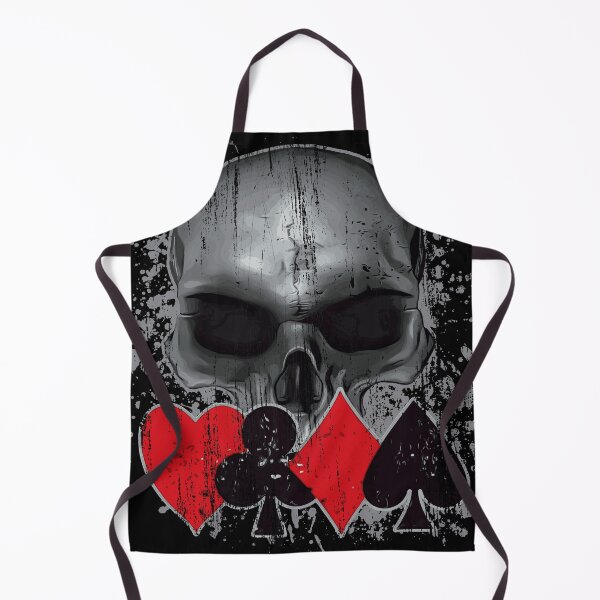Item preview, Heavy Metal Punk Poker Skull designed and sold by drizzd.