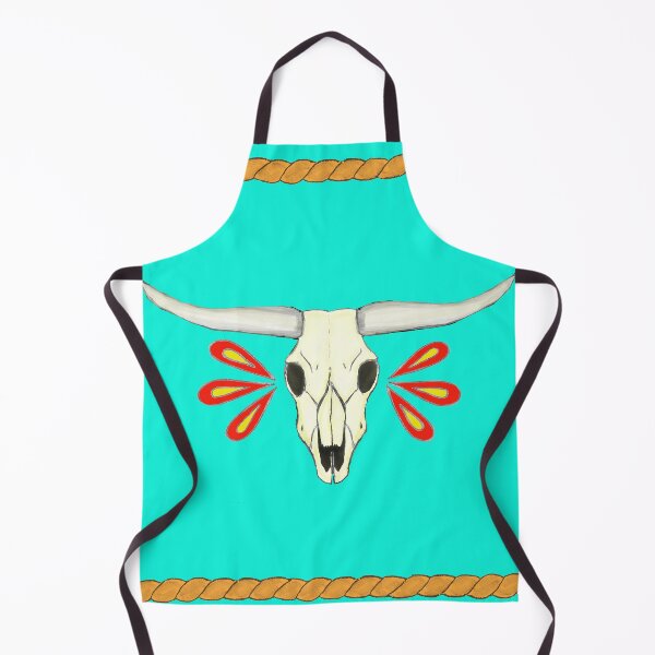 Item preview, Cow Skull with Rope designed and sold by ArtbyAdriane.