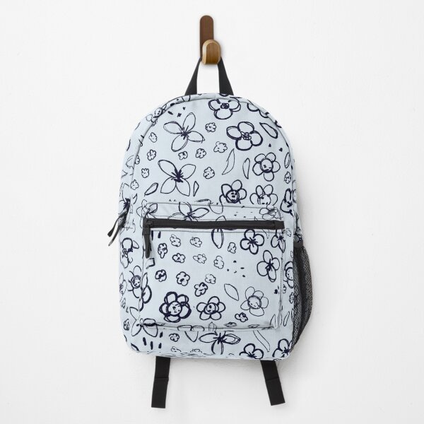 Item preview, Little Wild Flower Patches Monochrome designed and sold by ChloesNook.