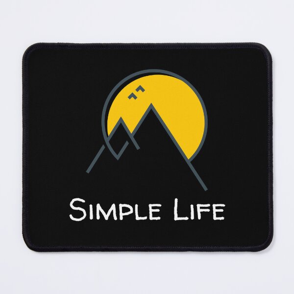 Item preview, Simple Life - Mountains Sun and Birds designed and sold by Rusty-Gate98.