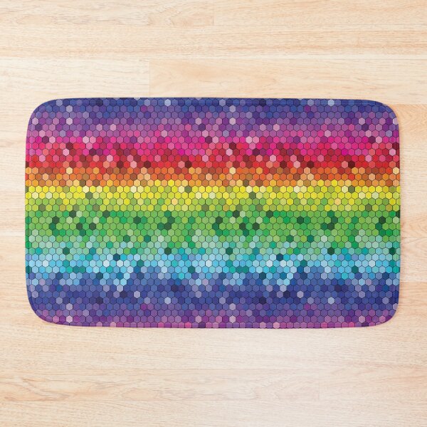 Item preview, Another Color Spectrum Hexagons designed and sold by alexisrg.