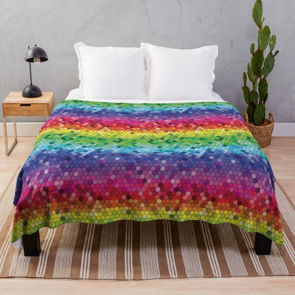 Item preview, Another Color Spectrum Hexagons designed and sold by alexisrg.
