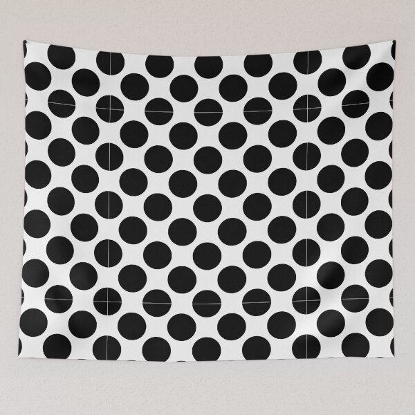 Item preview, White & Black Polka Dot Classic Retro pattern designed and sold by ModSupporters.