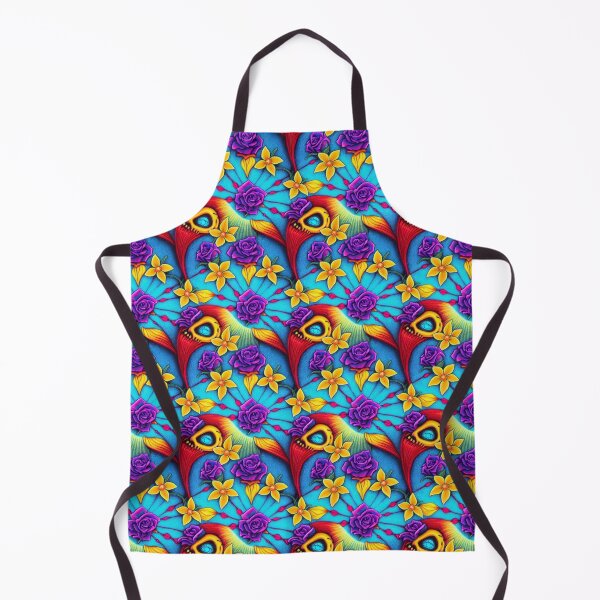 Item preview, Day of the Dead Flower Pattern designed and sold by KungFuChaos.
