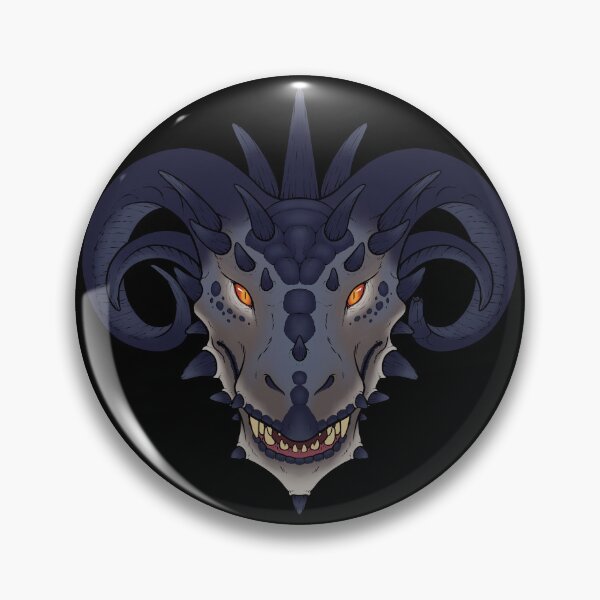 Item preview, Thorny Dragon Single-Blue designed and sold by VorndessArt.