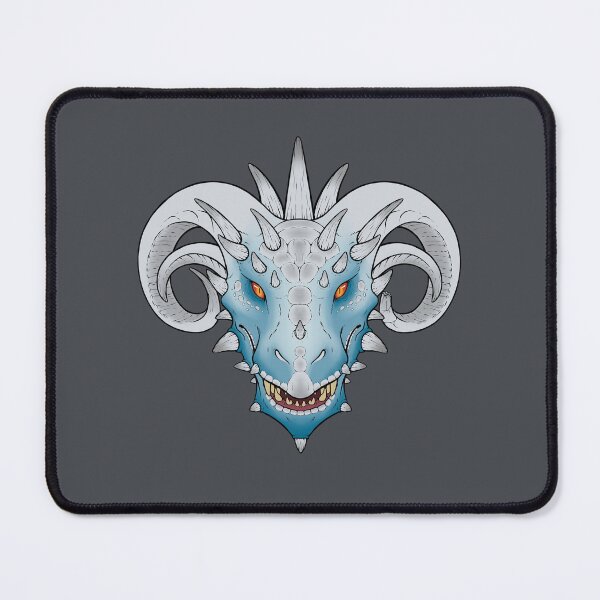 Item preview, Thorny Dragon Single-White designed and sold by VorndessArt.