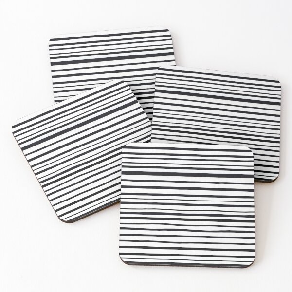 Item preview, Chaotic Lines in Black and White Colors designed and sold by NECHSTORE.