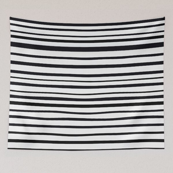 Item preview, Chaotic Lines in Black and White Colors designed and sold by NECHSTORE.