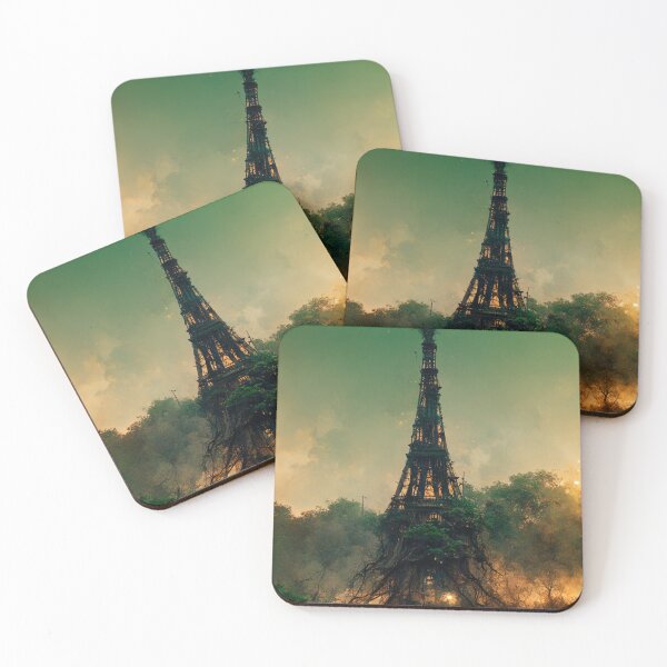 Item preview, The burning Eiffel Tower. designed and sold by Maniock.
