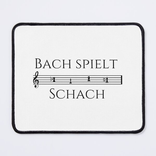Item preview, Bach spielt Schach designed and sold by miha.guitar.