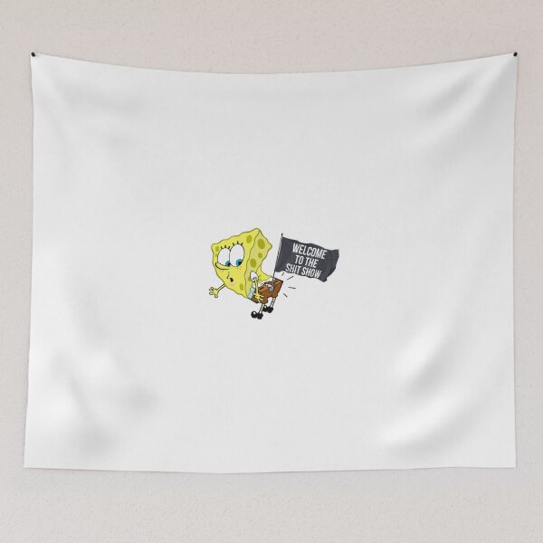 Item preview, spongebob sticker & tapestry designed and sold by jnrutland.