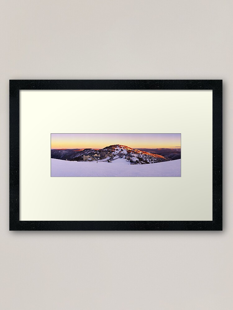 Thumbnail 1 of 7, Framed Art Print, Hotham Heights, Mt Hotham, Victoria, Australia designed and sold by Chockstone.