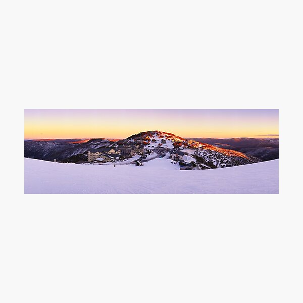 Hotham Heights, Mt Hotham, Victoria, Australia Photographic Print