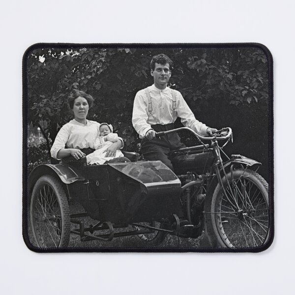 Item preview, Vintage Family in Motorcycle designed and sold by BGPickers.