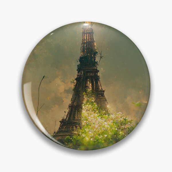 Item preview, The decaying Eiffel Tower. designed and sold by Maniock.