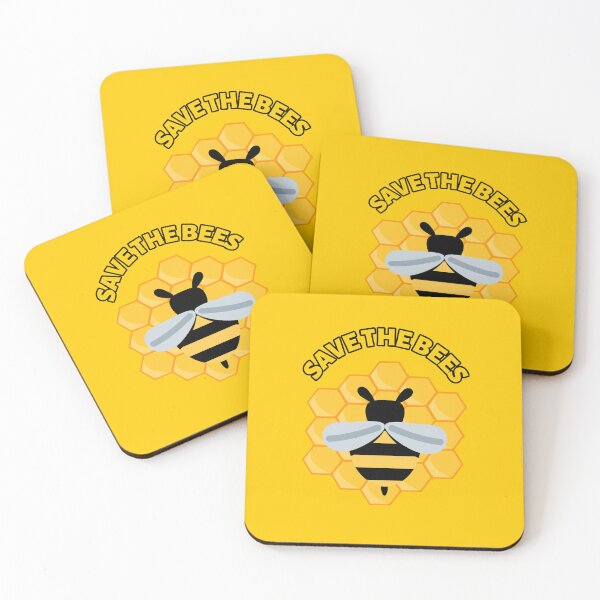 Item preview, Save the Bees Honey Bee Honeybees designed and sold by Spaceshipsells.