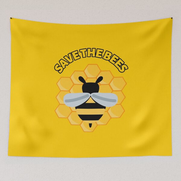 Item preview, Save the Bees Honey Bee Honeybees designed and sold by Spaceshipsells.