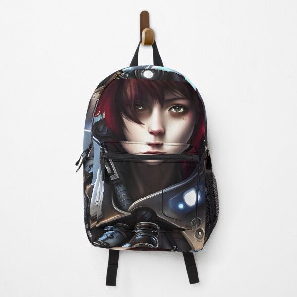 Item preview, Scottish cyberpunk warrior woman designed and sold by CalmYak.