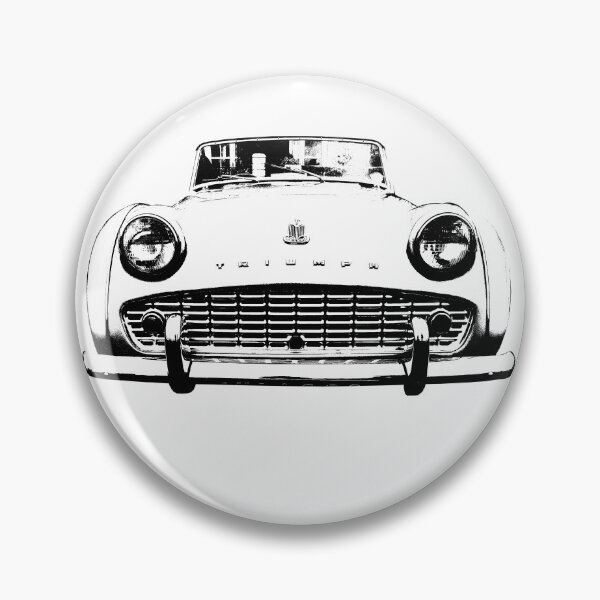 Item preview, Triumph TR3 British classic car monoblock black designed and sold by soitwouldseem.