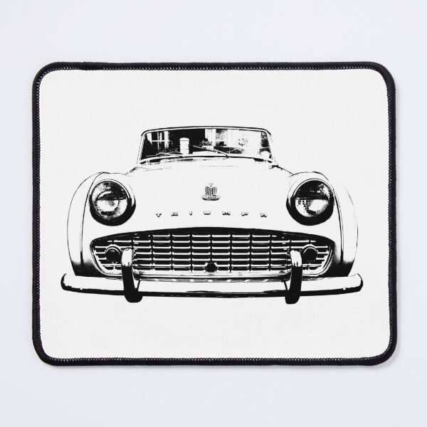 Item preview, Triumph TR3 British classic car monoblock black designed and sold by soitwouldseem.