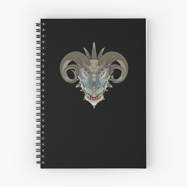 Item preview, Thorny Dragon Single-Grey designed and sold by VorndessArt.