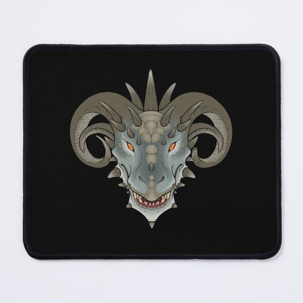 Item preview, Thorny Dragon Single-Grey designed and sold by VorndessArt.