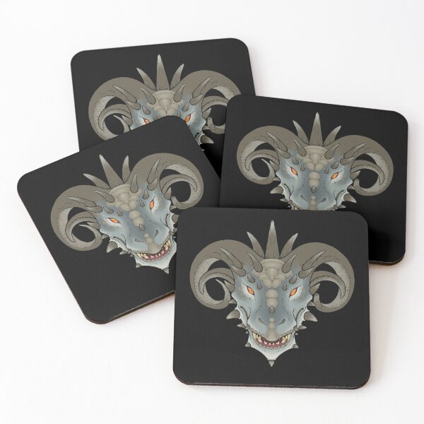 Item preview, Thorny Dragon Single-Grey designed and sold by VorndessArt.