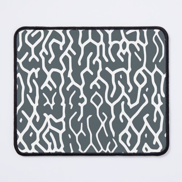 Item preview, Abstract Line Pattern in Grey and White Colors designed and sold by NECHSTORE.