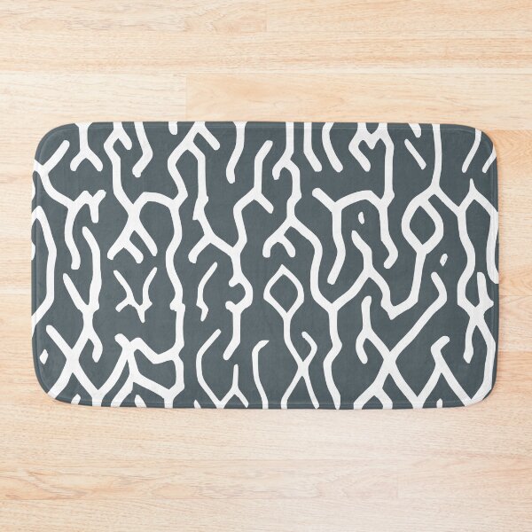 Item preview, Abstract Line Pattern in Grey and White Colors designed and sold by NECHSTORE.