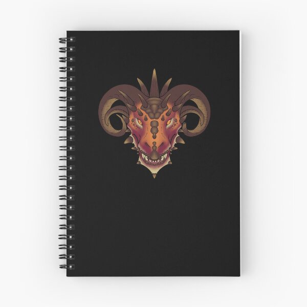Item preview, Thorny Dragon Single-Red Orange designed and sold by VorndessArt.