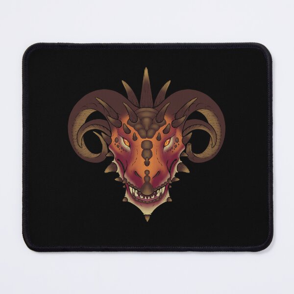 Item preview, Thorny Dragon Single-Red Orange designed and sold by VorndessArt.