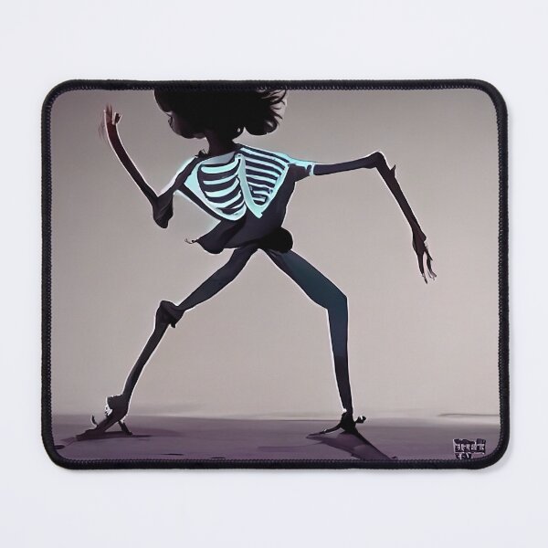 Item preview, Dancing skeletons dance challenge halloween scary skeleton designed and sold by Chillapy.