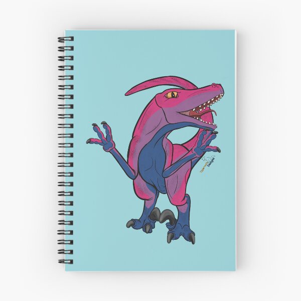 Item preview, Bilociraptor (escamado) - Orgullo bisexual designed and sold by tygerwolfe.