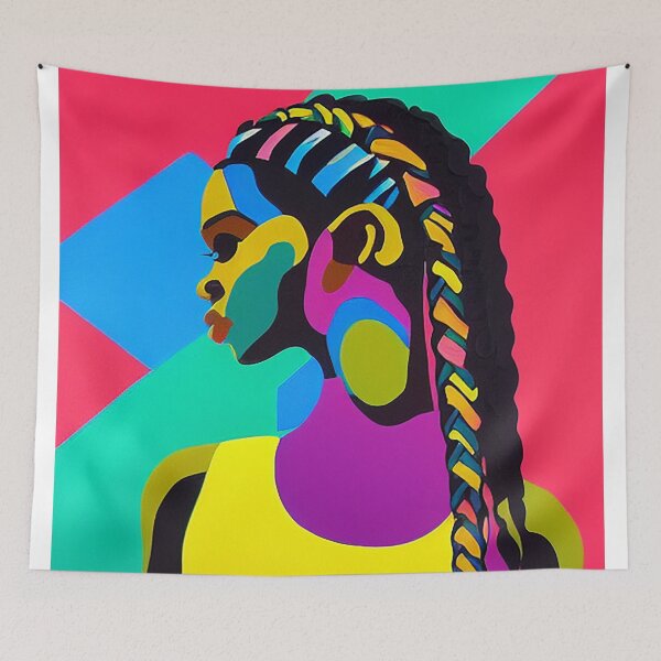 Item preview, Colorblock Braids designed and sold by DeepSymbolism.