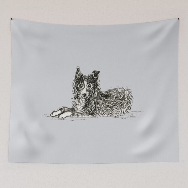 Item preview, Border Collie dog, just chillin' designed and sold by SusanAlisonArt.