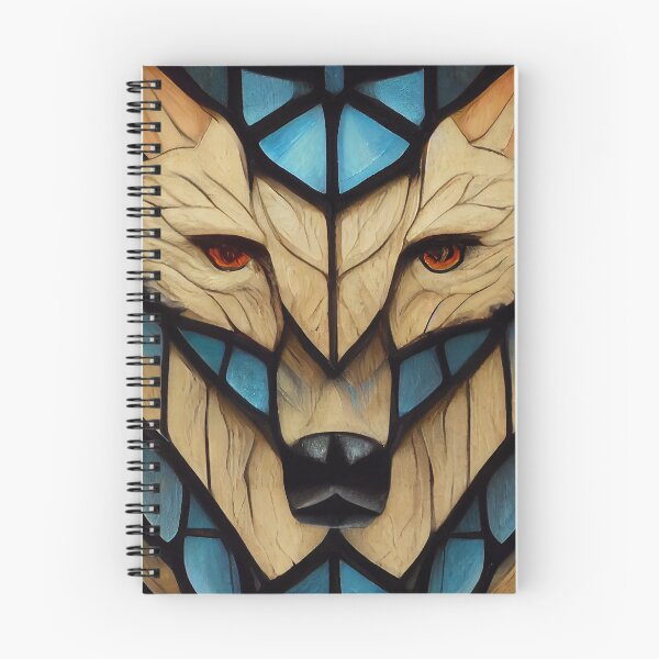 Item preview, Stained Glass Wolf Face - 2 designed and sold by MrVPhotography.