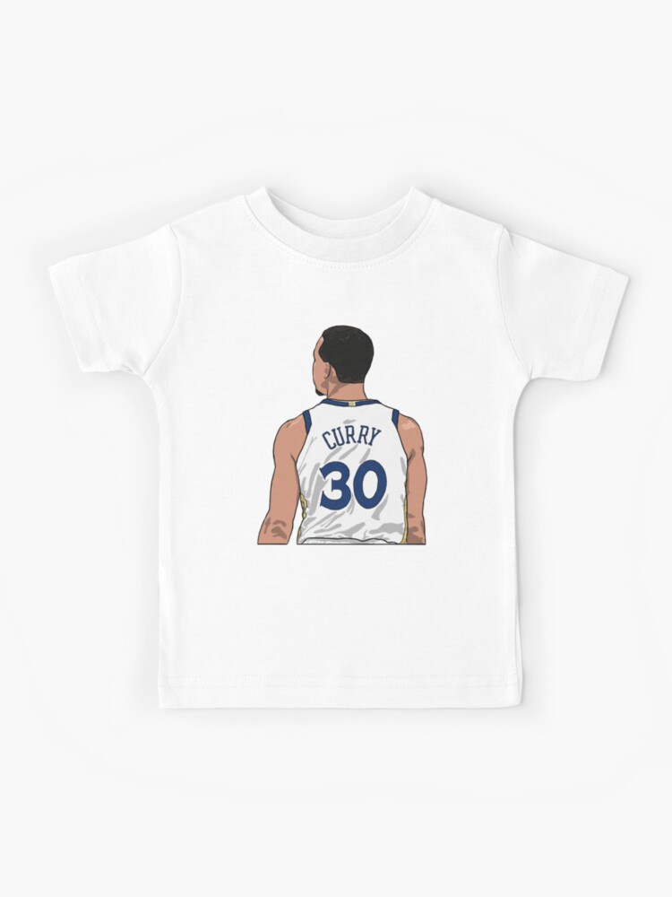 Stephen Curry Shirt Team Logo Design Collectible Shirts For Kids