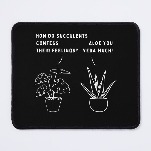 Item preview, Plant joke - How do succulents confess their feelings? designed and sold by ani-eni.